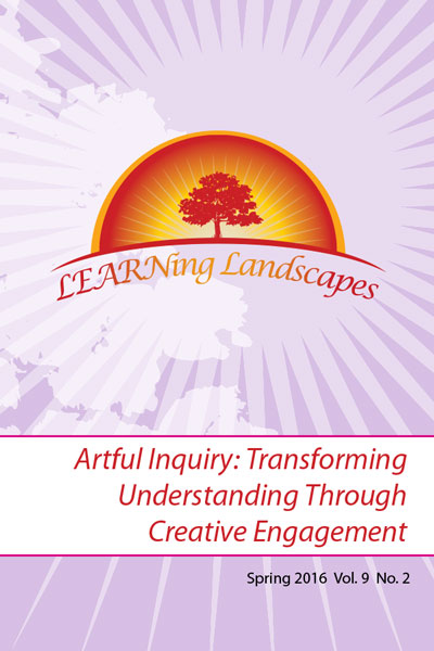 Vol 9 No 2 (2016): Artful Inquiry: Transforming Understanding Through Creative Engagement