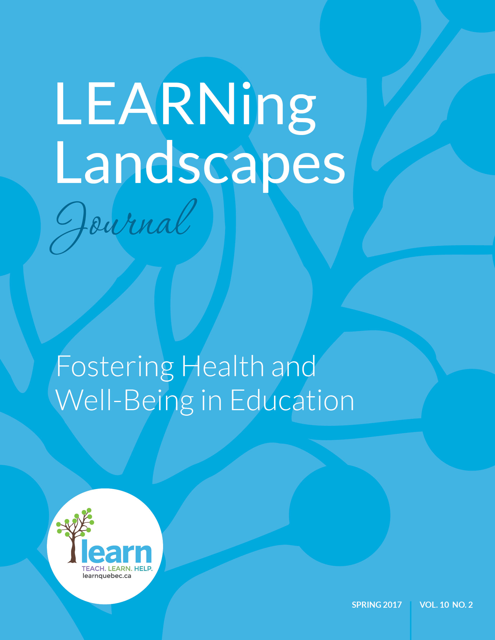 Vol 10 No 2 (2017): Fostering Health and Well-Being in Education